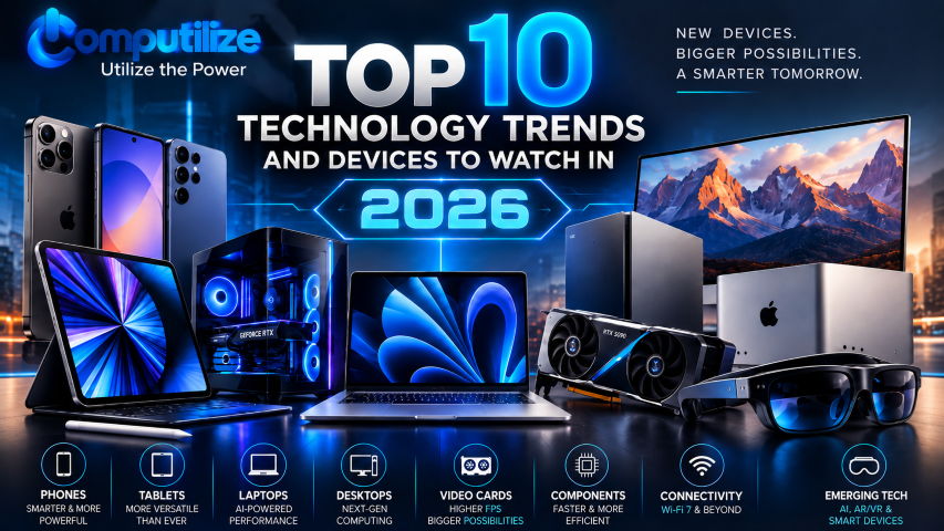 Top 10 Technology Trends and Devices to Watch in 2026
